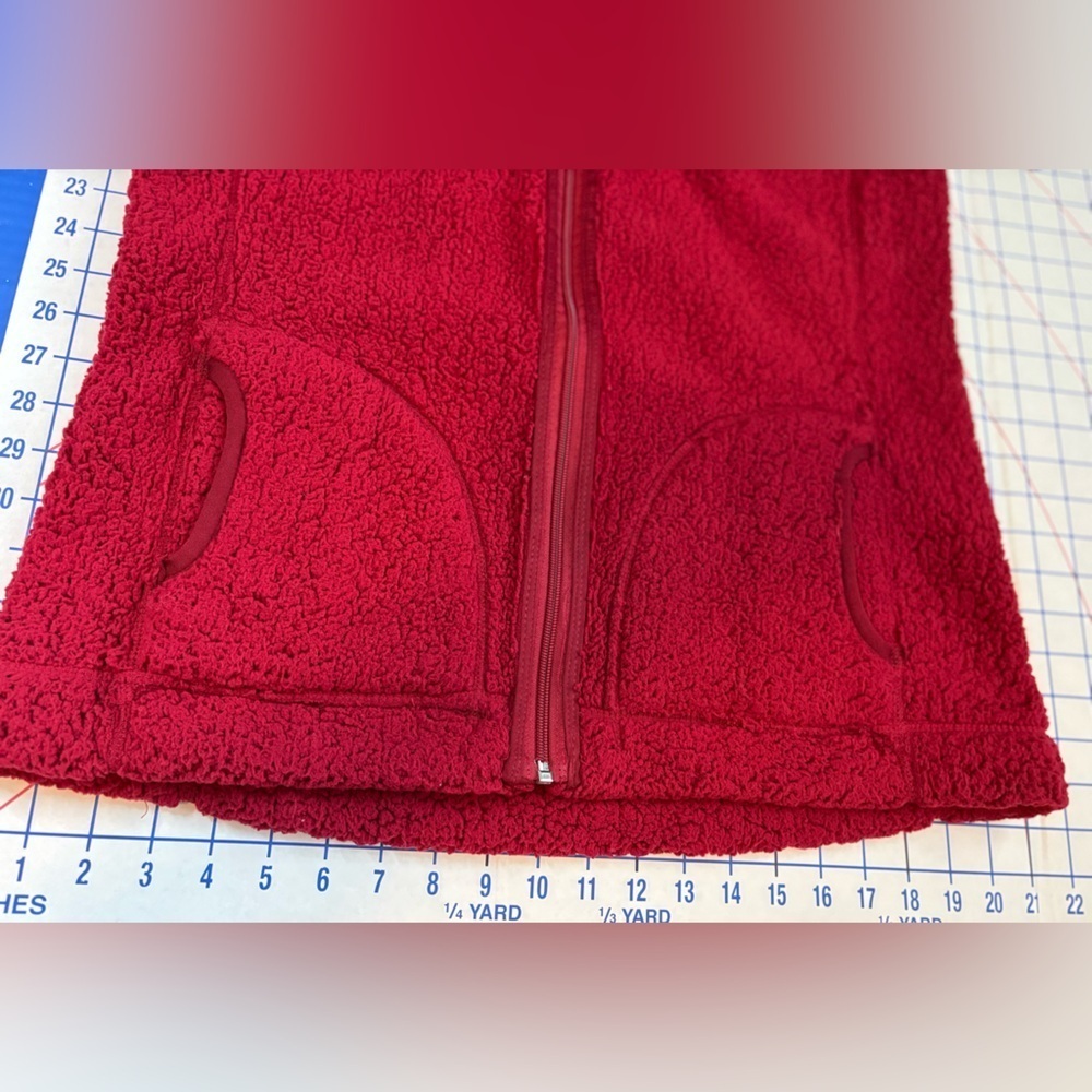 Republic Industry Cozy Deep Red Reversible Vest Size L - Picture 15 of 16